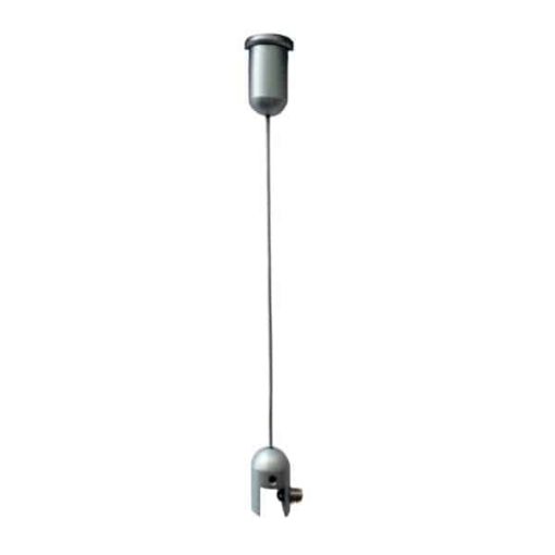 Edelstahlkabel-Aufhängeset ideal zum Aufhängen von starren Schildern und Beschilderungen, geeignet für Stärken von 1 bis 8 mm, mit einer einstellbaren Kabellänge von bis zu 2,50 m, belastbar bis zu 20 kg, online bestellbar bei C.Diff Prom mit schneller Lieferung in die Schweiz.