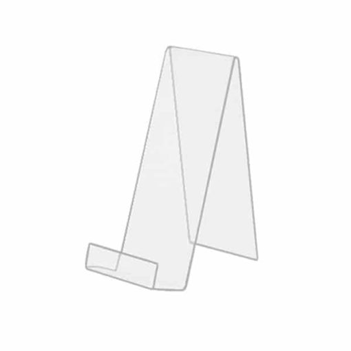 Le chevalet support de documents offre une présentation inclinée pour objets rigides et plats. Fabriqué en plexiglas de 2 mm d'épaisseur, avec une capacité de 3,5 cm et disponible en deux tailles, il est idéal pour un comptoir. Ce produit est disponible à l'achat en ligne sur C.Diff Prom avec une livraison rapide en Suisse.