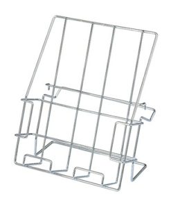 Porte-revues conçu pour présenter des catalogues et magazines avec une grande capacité tout en optimisant l'espace, disponible à l'achat en ligne avec livraison rapide dans toute la Suisse sur C.Diff Prom.