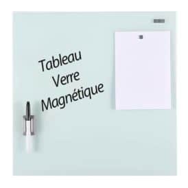 Tableaux en verre, magnétique et écriture