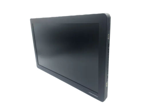 Écran vidéo Light & Play de 21,5 pouces, couleur noire, affichage en Full HD, idéal pour capter l'attention des passants en vitrine, disponible à l'achat en ligne et livré rapidement en Suisse.